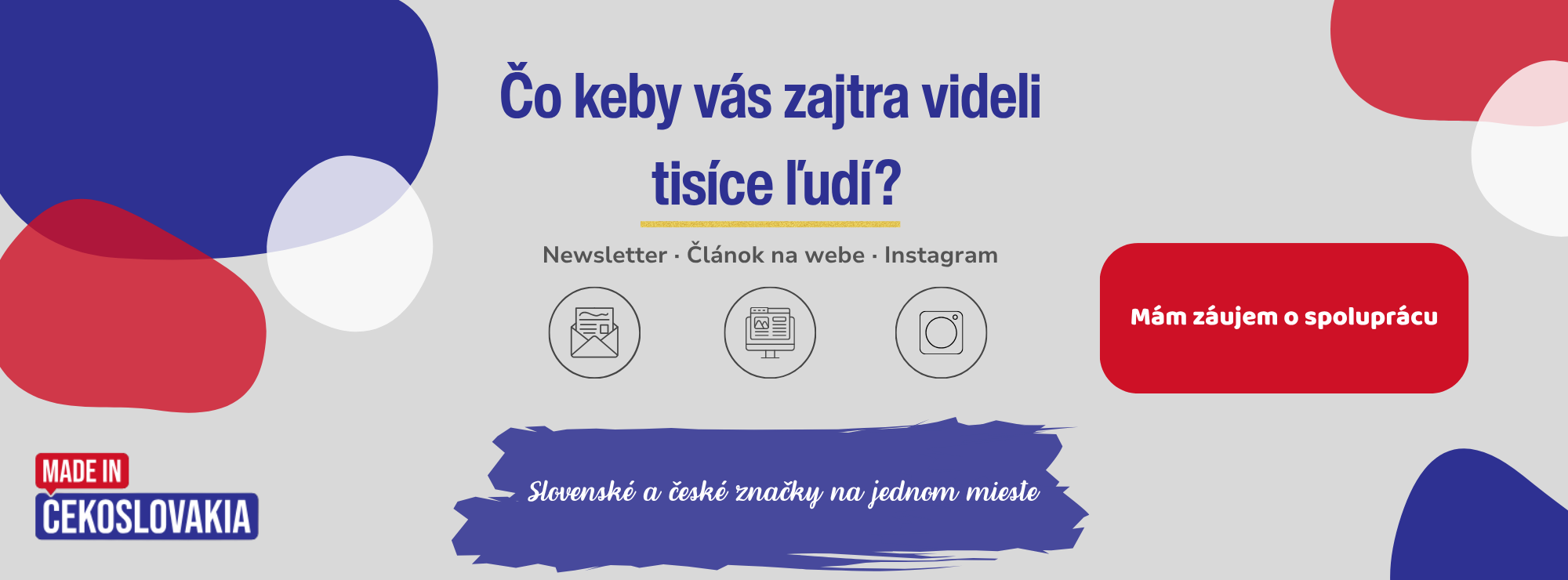 spolupráca s made in čekoslovakia
